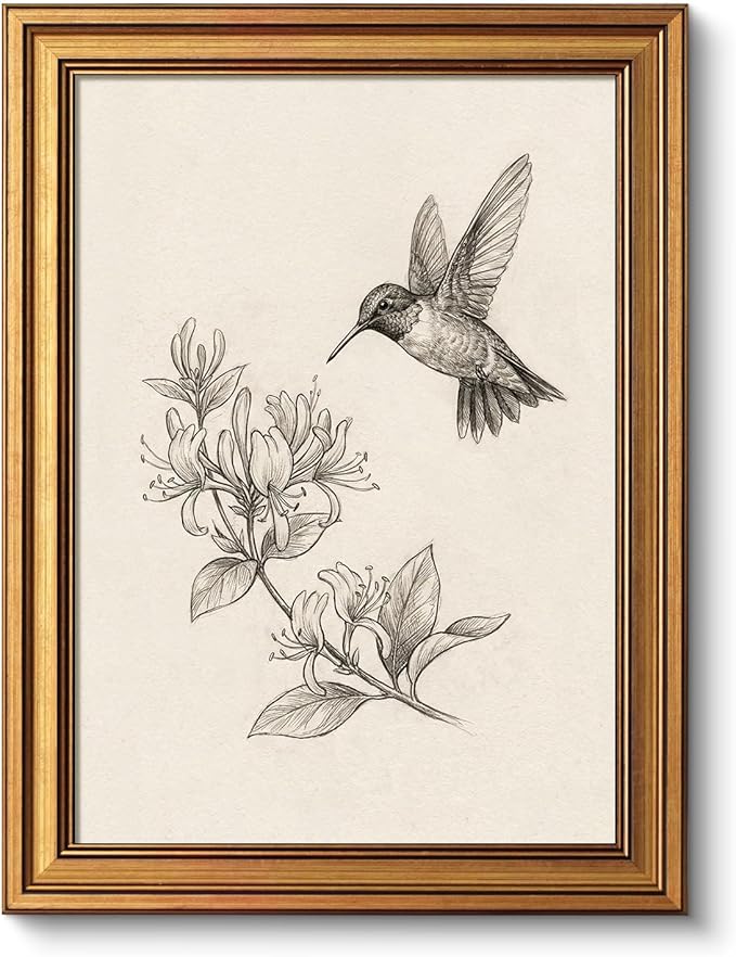 VIYYIEA Vintage Gold Framed Wall Art by VIYYIEAART