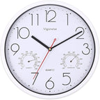 Wall Clock, Sweep Silent Movement Accurate Clocks by Vigorwise