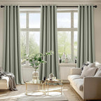 MIULEE Blackout Curtains for Bedroom Living Room 2 Panels, Thermal Insulated - Image 6