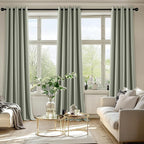 MIULEE Blackout Curtains for Bedroom Living Room 2 Panels, Thermal Insulated - Image 6