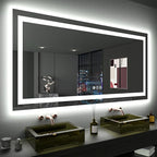 LOAAO 60X36 LED Bathroom Mirror by LOAAO