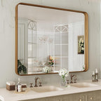 LOAAO 40X24 Inch Bathroom Mirror by LOAAO