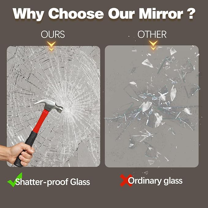 Led Mirror Full Length, Frameless Long Mirrors - Image 7