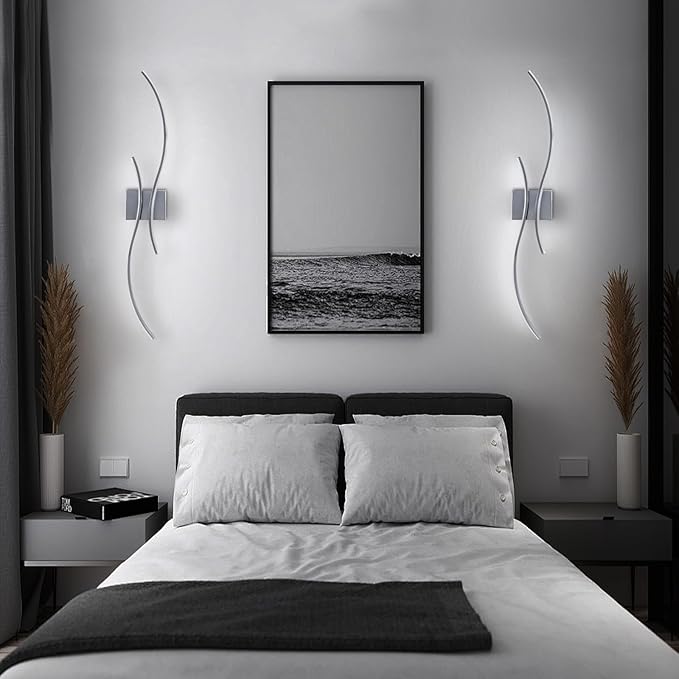 CANEOE Modern LED Wall Sconce, 39Inch LED Bathroom Vanity Light, 6000K Modern - Image 2