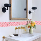 Pink Polka Dot Wallpaper Border 196x4 Inch Peel and Stick Wall Border Removable - Image 5