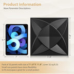 Heikki 30 Pack 3D Wall Panel for Interior Wall Décor, PVC Flower Textured Wall - Image 4