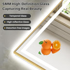 72x32 Inch LED Bathroom Mirror - Image 7