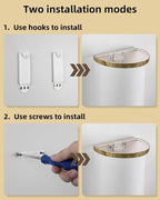 EZVALO Battery Operated Wall Sconce, Wireless Wall Sconces Set of Two - Image 8
