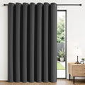 Joydeco Blackout Patio Sliding Door Curtains 96 Inches Long, Grommet Privacy by JOYDECO