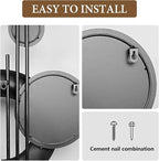 HEBOIX Large Metal Wall Decor Modern Metal Wall Art 3D Wall Sculptures Handmade - Image 5