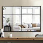 Delma Wall Mirror, Decorative Wall Art, Large Mirror by Delma
