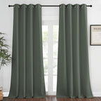 NICETOWN Blackout Curtain for Windows 120 inch Long by NICETOWN