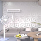 40 PCS 3D Wall Panels for Interior Décor White 11.8"*11.8" Wall Covering - Image 9