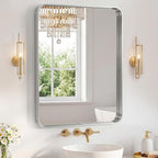 NEWBULIG 28X36 Inch Bathroom Mirror by NEWBULIG