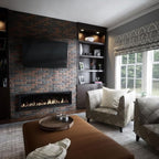EverStone Aged Brick Faux Brick Panel, 46 7/8"W x 27"H x 1 1/4"D, Clay Creek - Image 11