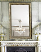 Black&Gold Framed Rectangle Bathroom Mirrors - Image 7