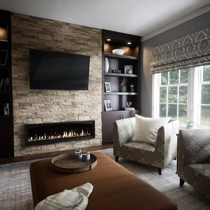 EverStone Acadia Ledge Faux Stone Panel, Adobe Color - Image 11