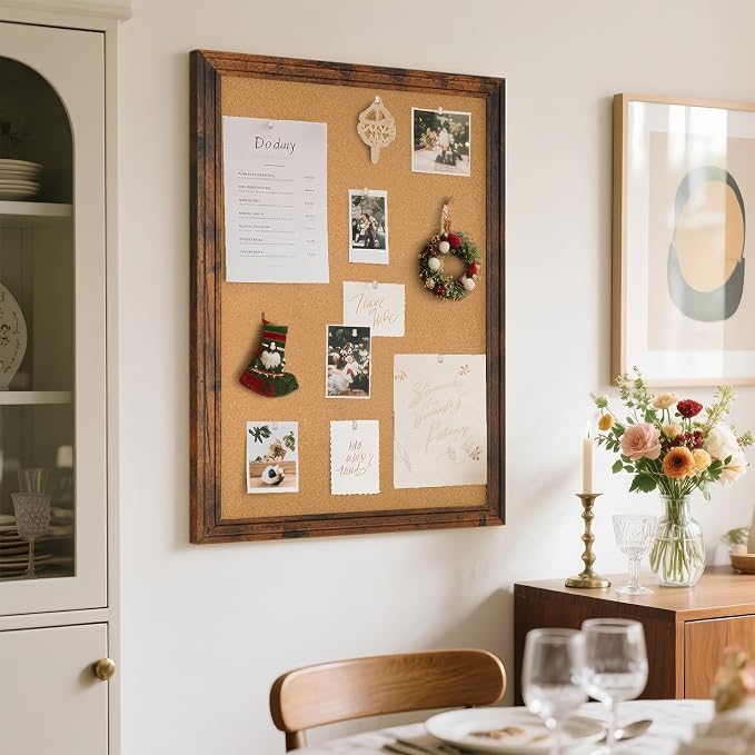 Large Bulletin Board, Cork Board - Image 7