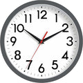 DAXSMY Wall Clock Small Analog 8 Inch Silent Non Ticking Battery Operated by DAXSMY