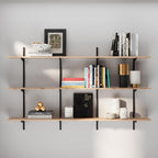 Wallniture Turin 60 Inch Long Adjustable Wall Shelf, Hanging Shelves - Image 6