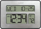 La Crosse Technology Atomic Wall/Table Clock, 7.5-inch H x 9.75-inch W x 1-inch - Image 3