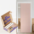 AJAZZ Blackout Curtain with Curtain Rods Included Invisible Accordion Doors by AJAZZ