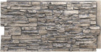 EverStone Canyon Ridge Faux Stone Panel, 45 3/4"W x 24 1/2"H x 1 1/4"D by EkenaMillwork