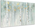 Yihui Arts Birch Tree Canvas Wall Art by YihuiArts