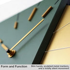 Driini Clocks Mid Century Modern Wall Clock - Image 4