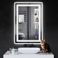 36"x24" LED Bathroom Mirror by INFINIGLASS