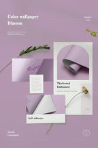 Dimoon 118''x17.7'' Purple Peel and Stick Wallpaper Contact Paper Modern Self - Image 3