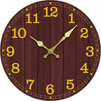 Wall Clock, Modern Wall Clocks Battery Operated, Silent Non Ticking Clock by wallclock