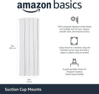 Amazon Basics Portable Room Darkening Light Blocking Blackout Curtain Shade - Image 2