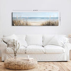 Large Abstract Ocean Wall Art Beach Picture Coastal Room Decor Seaside - Image 2