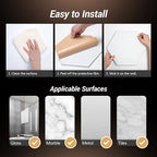 12 Pack Self-adhesive Hexagon Acoustic Panels, TONOR 12"x 10"x 0.4" High - Image 6