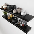 BAOBAB WORKSHOP Wood Floating Shelves by BAOBABWORKSHOP