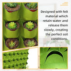 LITLANDSTAR Planter, 25 Pockets Hanging Vertical Wall Bag, Indoor-Outdoor Use - Image 3