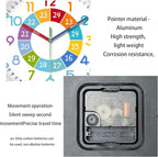 XFM Learning Clock for Kids Silent Non Ticking Battery Operated Colorful - Image 7