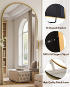 DMWOODFL Large Arched Full Length Mirror - Image 3