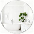 Fabuday Silver Circle Mirror for Wall 26 inch by Fabuday