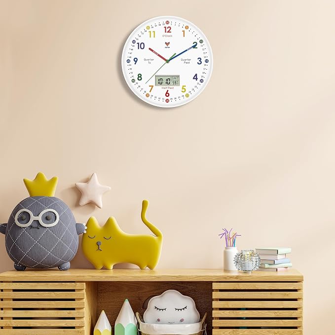 Foxtop Digital and Analog Learning Clock - Image 5