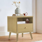 Heroad Peel and Stick Wallpaper Wood Contact Paper Maple Wood Grain Contact - Image 2