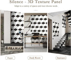 12Pack Acoustic Panels, Self-Adhesive Sound Proof Panels - Image 6