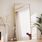 BEAUTYPEAK Gold Full Length Mirror, Suitable - Image 7