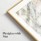 Framed Neutral Abstract Landscape Wall Art - Image 3