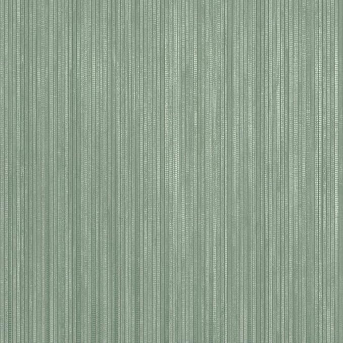 Tempaper Textured Metallic Sage Green Faux Grasscloth Removable Peel and Stick by TempaperCo