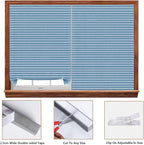 Window Blinds Cordless No Drill Cut to Size Clip On Stick On Self Adhesive - Image 6