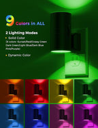 L LOHAS LED Night Light, Night Lights Plug into Wall, Color Changing Nightlight - Image 2