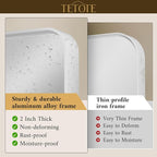 TETOTE 24 x 36 White Frame Mirror - Image 2