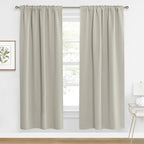 RYB HOME Blackout Curtains for Living Room, Privacy Thermal Insulating Window by RYBHOME